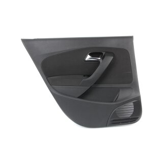 Türverkleidung VW Polo 6R 4 türig hinten links titanschwarz Stoff 6R6867211AD