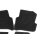 Velour Fußmatten vorne hinten schwarz 6V1863011G Skoda Fabia III NJ3-NJ5