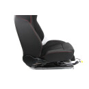 Sitz Seat Leon 1P Cupra Sportsitz Fahrersitz vorne links schwarz Stoff