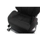 Sitz Seat Leon 1P Cupra Sportsitz Fahrersitz vorne links schwarz Stoff