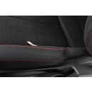 Sitz Seat Leon 1P Cupra Sportsitz Fahrersitz vorne links schwarz Stoff