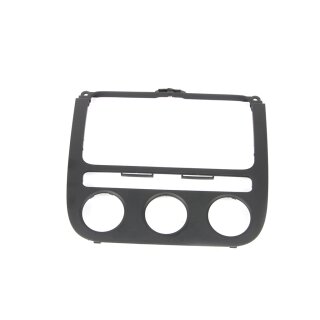 Radio-Klimabedienteil Blende Verkleidung 1K0858069J VW Golf 5 Jetta III schwarz