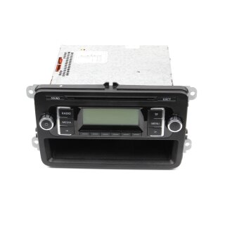 Autoradio 5M0035156B VW Polo 6R Golf 6 Golf Plus RCD210 MP3 AM/FM CD mit Code