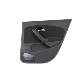 Türverkleidung VW Polo 6R 4 türig hinten rechts titanschwarz Stoff 6R6867212AD