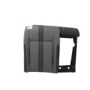 Rücksitzbank Lehne hinten rechts Bezug titanschwarz/cashmere Stoff VW Golf 7 Polster