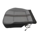 Sitzpolster Bezug Sitz titanschwarz/cashmere Stoff VW Golf 7 Sitzheizung