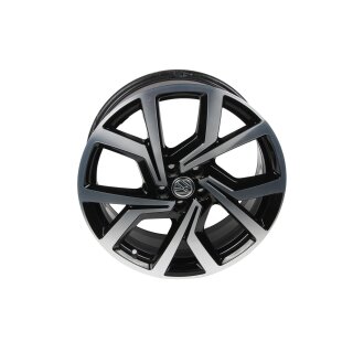 Alufelge 7,5x18 ET51 LK 5x100 VW Polo AW GTI 2G0601025AC 1 Stück original /C