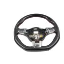 Lenkrad VW Golf 6 GTI 35 abgeflacht MFA Leder gelocht schwarz Airbag 5K0419091AM-5K0880201K