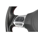Lenkrad VW Golf 6 GTI 35 abgeflacht MFA Leder gelocht schwarz Airbag 5K0419091AM-5K0880201K