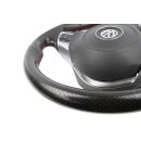 Lenkrad VW Golf 6 GTI 35 abgeflacht MFA Leder gelocht schwarz Airbag 5K0419091AM-5K0880201K