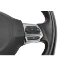 Lenkrad VW Golf 6 GTI 35 abgeflacht MFA Leder gelocht schwarz Airbag 5K0419091AM