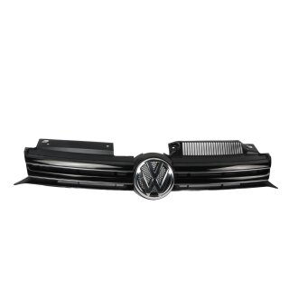 Kühlergrill 5K0853653 VW Golf 6 Highline Fontgrill Grill Chrom LC9X deepblack