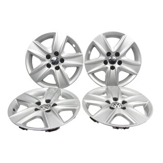 Radkappen 5K0601147G 4x Original 16 Zoll VW Golf 6 Touran Radkappen Felgendeckel