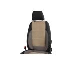 Fahrersitz vorne links Sitz Stoff VW Tiguan 5N titanschwarz/tanamibeige NP