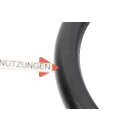 Lenkrad VW Golf 5 GTI Edition 30 Leder Multifunktion abgeflacht 1K0419091AN schwarz mit Airbag
