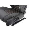 Fahrersitz 5 Türig VW Golf 5 GTI Stoff anthrazit off Black Sitz vorne links