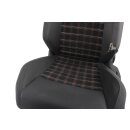 Fahrersitz 5 Türig VW Golf 5 GTI Stoff anthrazit off Black Sitz vorne links