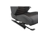Fahrersitz 5 Türig VW Golf 5 GTI Stoff anthrazit off Black Sitz vorne links