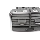 Lüftdüse hinten Mittelkonsole 4F0819203B Audi A6 4F5, C6 Lüftungsgitter Perlgrau
