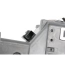 Lüftdüse hinten Mittelkonsole 4F0819203B Audi A6 4F5, C6 Lüftungsgitter Perlgrau