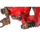 Bosch Bremssattel rot mit Träger hinten links VW Golf 6 GTI Edition 35 272x10mm
