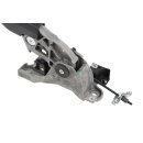 Handbremshebel VW Golf 6 GTI Handbrems Hebel titanschwarz rot Leder 1K0711303M