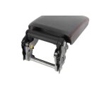 Mittelarmlehne 5K0061123 VW Golf 6 schwarz/rot Kunstleder Verstellbar Neigung und länge