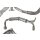 K04 Turbolader Öl-Kühlmittelleitung VW Golf 5-6 R GTI Audi S3 8P Seat 2,0 TFSI 06F145778G-06F121497G-06F145735F-06F121492L
