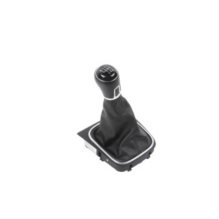 Schaltknauf Schaltsack 5K0711113S Teilleder 6 Gang VW Golf 6 Cabrio-Eos 1F