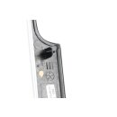 Dekorleisten Armaturenbrett alu black peak VW Eos 1F Leiste Handschuhfach-Tacho