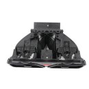 Lüftungsdüsen vorne Set Luftausströmer VW Eos 1F Scirocco III titanschwarz Luftdüsen Armaturenbrett