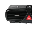 Lüftungsdüsen vorne Set Luftausströmer VW Eos 1F Scirocco III titanschwarz Luftdüsen Armaturenbrett