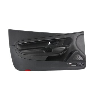 Türverkleidung vorne links 1Q1867021EH VW Eos 1F Kunstleder titanschwarz Zierleiste alu/black peak