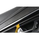 Türverkleidung vorne links 1Q1867021EH VW Eos 1F Kunstleder titanschwarz Zierleiste alu/black peak