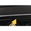 Türverkleidung vorne links 1Q1867021EH VW Eos 1F Kunstleder titanschwarz Zierleiste alu/black peak