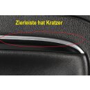Türverkleidung vorne rechts 1Q1867012JN VW Eos 1F Kunstleder titanschwarz Zierleiste alu/black peak