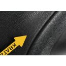 Seitenverkleidung hinten rechts Kunstleder titanschwarz 1Q0867044EC VW Eos 1F