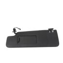 Sonnenblende links 1Q0857551P schwarz VW Eos 1F Fahrerseite mit Spiegel