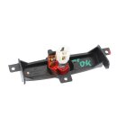 Aufnahme Zigarettenanzünder hinten 4F0863351E Audi A6 4F schwarz 12V Steckdose
