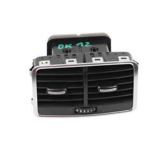 Lüftdüse hinten Mittelkonsole 4F0819203C Audi A6 4F5, C6 Lüftungsgitter schwarz