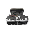 Lüftdüse hinten Mittelkonsole 4F0819203C Audi A6 4F5, C6 Lüftungsgitter schwarz