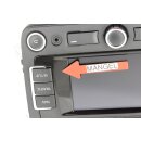 Navigationssystem Navi RNS310 mit CODE VW Golf 6 5K Plus 5M 08-14 3C0035270B