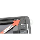 Navigationssystem Navi RNS310 mit CODE VW Golf 6 5K Plus 5M 08-14 3C0035270B