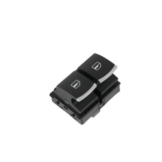 Fensterheber Schalter vorne links 5K3959857B VW Caddy Eos Golf 6 schwarz/chrom