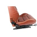Sitze vorne links und rechts Leder Mokassin-Rot Sitzheizung Audi TT 8N Roadster
