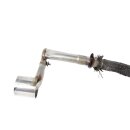 Eisenmann Endschalldämpfer 2x102mm ø rund Audi TT 8N 1,8T (110kW-132 kW), 2WD Edelstahl