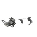 Türscharnier 8N0831411A-1J0831401A vorne links oben-unten Audi TT 8N LZ7X grau
