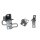 Türscharnier 8N0831411A-1J0831401A vorne links oben-unten Audi TT 8N LZ7X grau