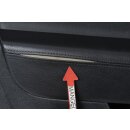 Türverkleidung vorne links 3AB867011H VW Passat 3C B7 Teilleder schwarz *beschädigt*