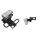 Türscharnier 3C8833412A-3C4833402D hinten rechts oben-unten VW Passat 3C B7 LC9X